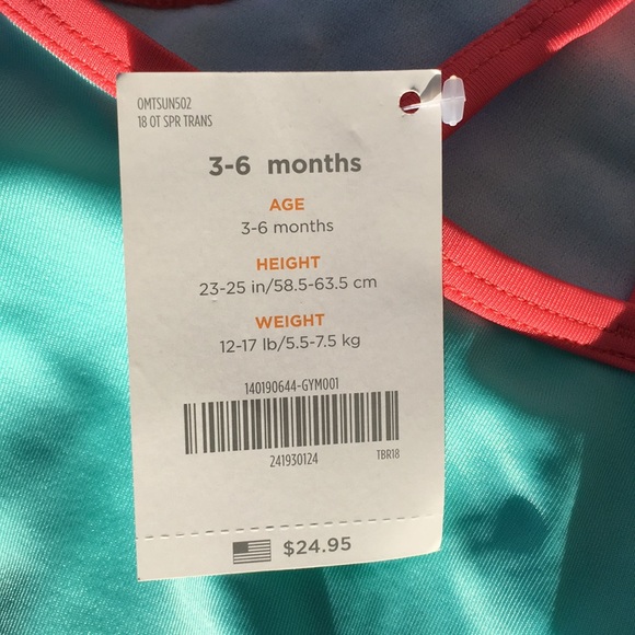 Gymboree Ruffle swimsuit - Picture 3 of 5